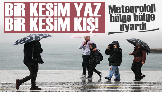 Meteoroloji'den hava durumu raporu: Sıcaklıklar artacak