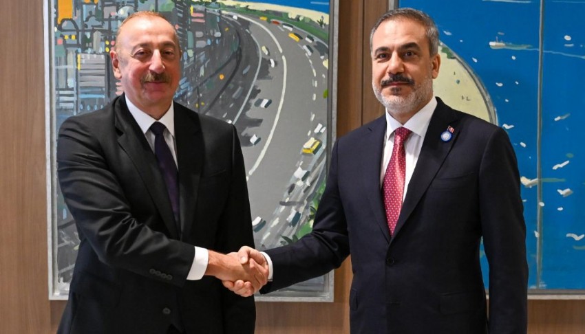 Bakan Fidan, Aliyev ile görüştü