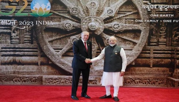 Cumhurbaşkanı Erdoğan Yeni Delhi'de