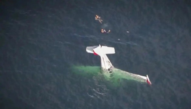 Feci kaza! Uçak okyanusa çakıldı