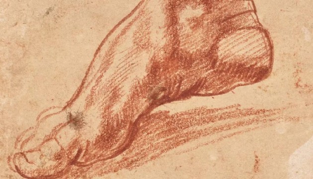 Michelangelo’nun ayak eskizi satıldı