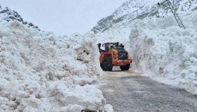 Kara yolunda çığ riski