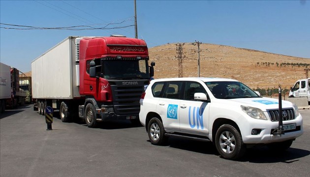 BM'den İdlib'e 103 tur yardım