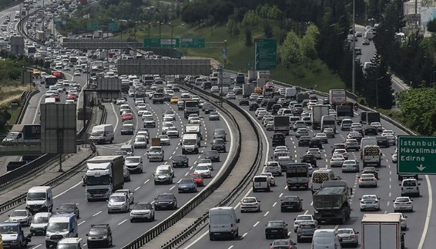 İstanbul'da trafik yoğunluğu arttı