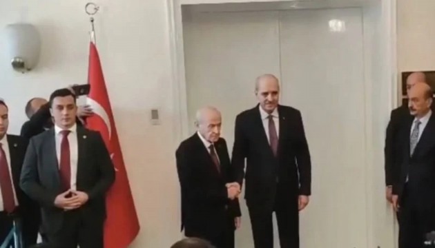 Numan Kurtulmuş'tan Bahçeli'ye ziyaret