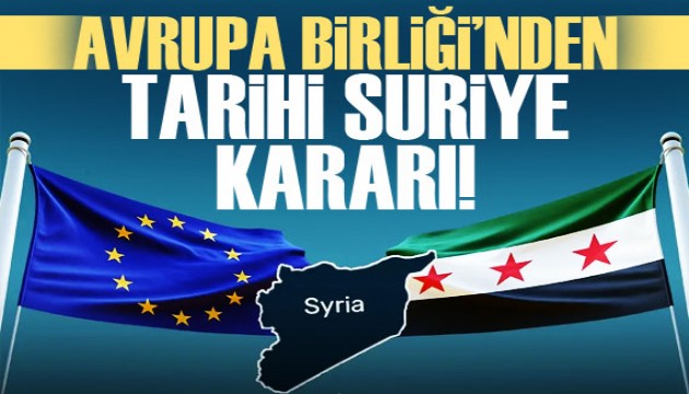 AB, Suriye'ye yönelik ekonomik yaptırımları kaldırma kararı aldı