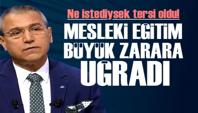 Abbas Güçlü yazdı: Ne istediysek tersi oldu, en büyük zararı mesleki eğitim aldı!