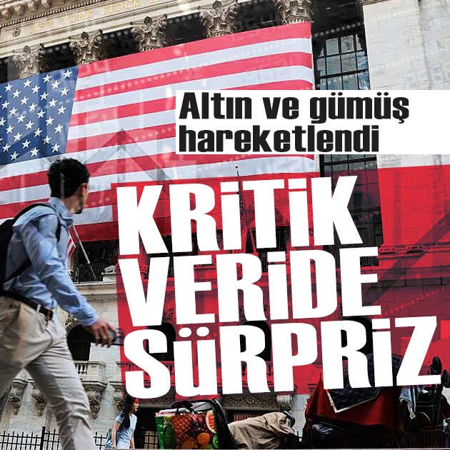 ABD'den beklenen veri geldi: Altın hareketlendi