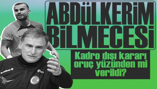 Milli Takım'da Abdülkerim bilmecesi: Galatasaray doktorunda açıklama geldi