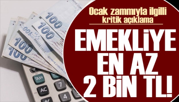 Milyonlarca emekliyi ilgilendiriyor! En az 2000 TL