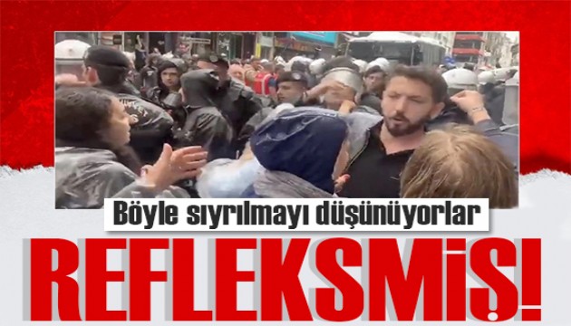 HDP'den 'polise yumruk' savunması: Refleksti