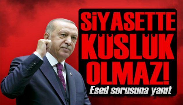 Erdoğan'dan Esed sorusuna yanıt: Adımlarımızı atarız