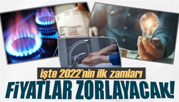 Fiyatlar zorlayacak: Elektrik ve doğal gaza zam!