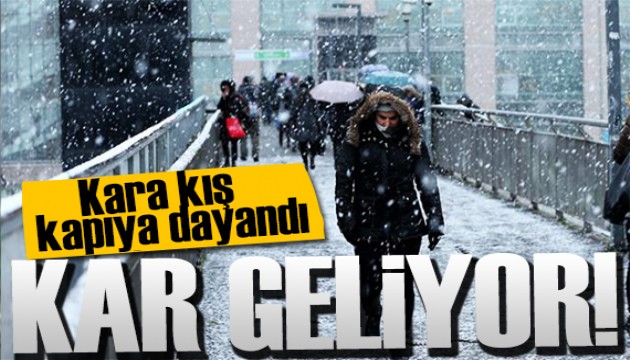 Meteoroloji o bölgeleri uyardı: Kar geliyor, plan yapanlar dikkat!