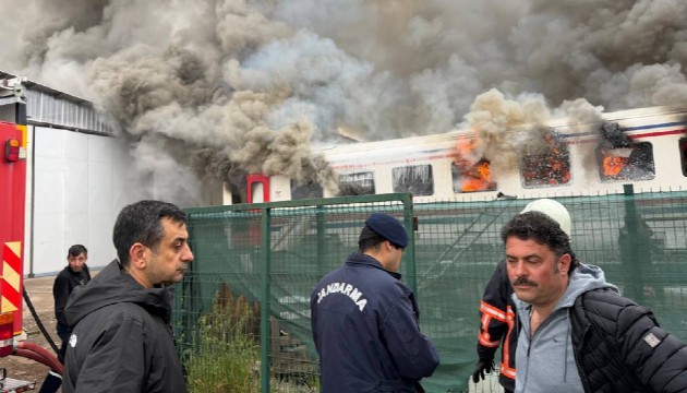 Vagon fabrikasında yangın paniği!