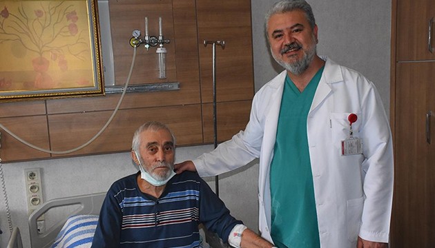 Kritik tedaviyle ayağı kurtarıldı