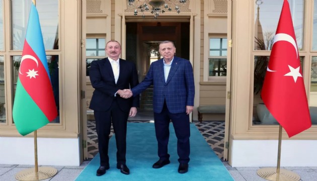 Erdoğan ile Aliyev arasında görüşme