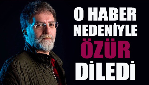Ahmet Hakan'dan 'fişleme' haberi özrü!