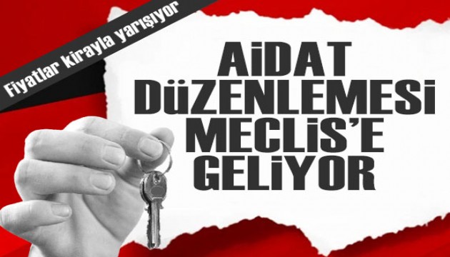 Fiyatlar kira ile yarışıyor: Aidat düzenlemesi Meclis'e sunulacak