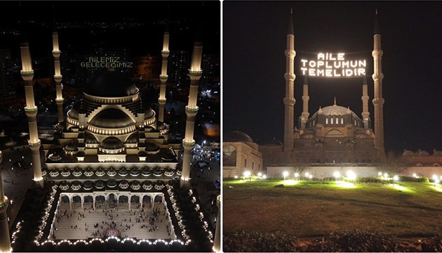 Camilerin mahyalarında 'aile' vurgusu