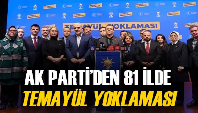 AK Parti, 81 şehirde temayül yoklaması yaptı! İBB'ye 6 aday...