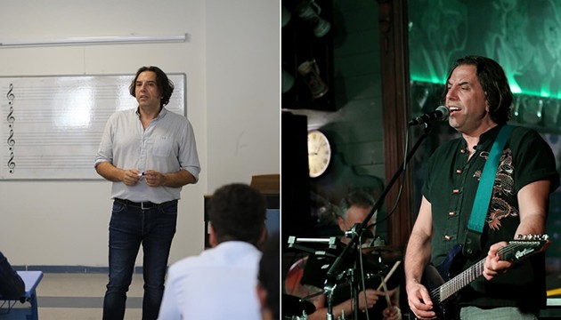 Rockçı Profesör: Gündüz sınıfta, gece sahnede