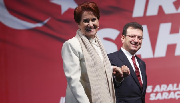 İmamoğlu'ndan Akşener'e tebrik