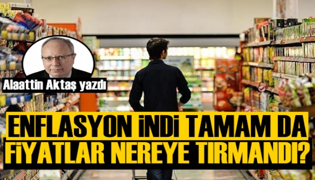 Alaattin Aktaş yazdı: Enflasyon indi tamam da fiyatlar nereden nereye tırmandı?