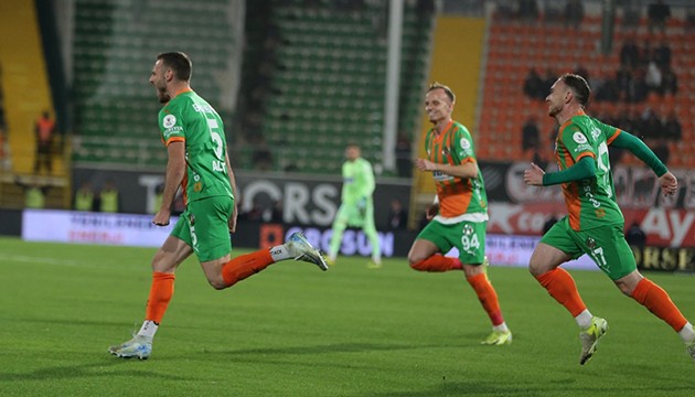 Alanyaspor, Gaziantep'i rahat geçti