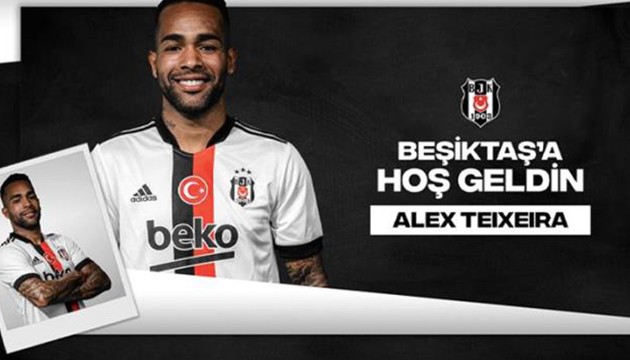 Alex Texeira resmen Beşiktaş'ta