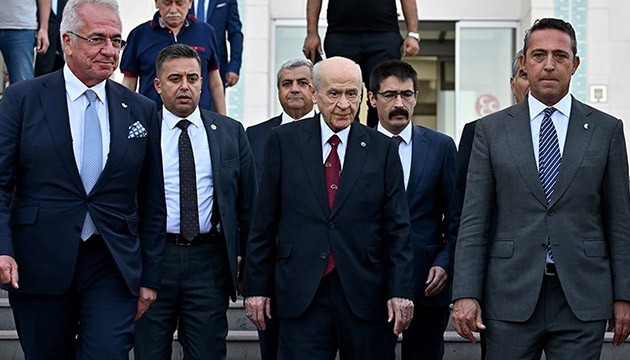 Ali Koç, Devlet Bahçeli'yi ziyaret etti