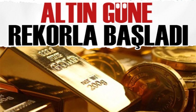 Altından yeni bir rekor daha!