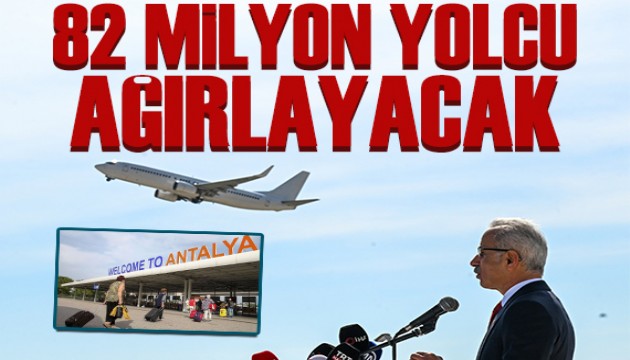 Bakan Uraloğlu açıkladı: Türkiye'nin yolcu kapasitesi en yüksek 2. havalimanı olacak!