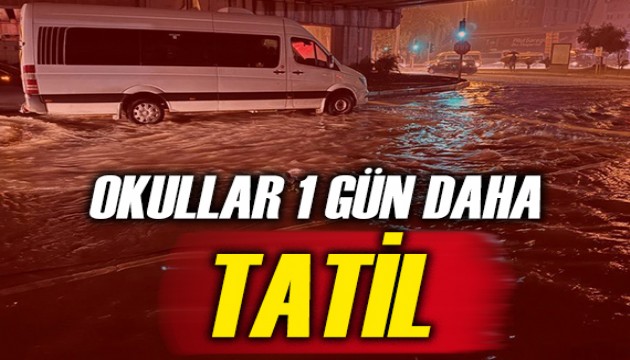 Antalya'da 1 gün daha tatil