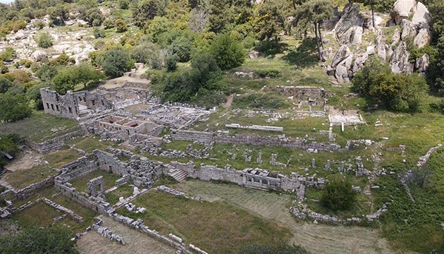 Antik kentin gizemli bölgesi gün yüzüne çıkarılıyor