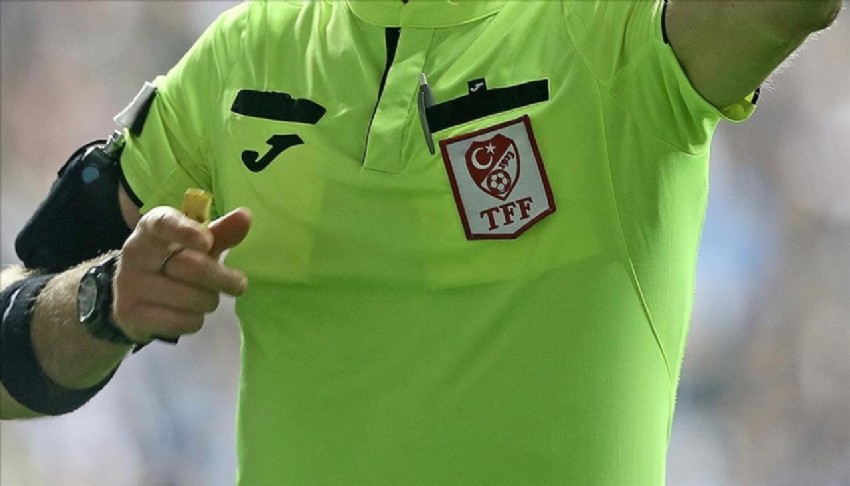 1.Ligde haftanın hakemleri belli oldu
