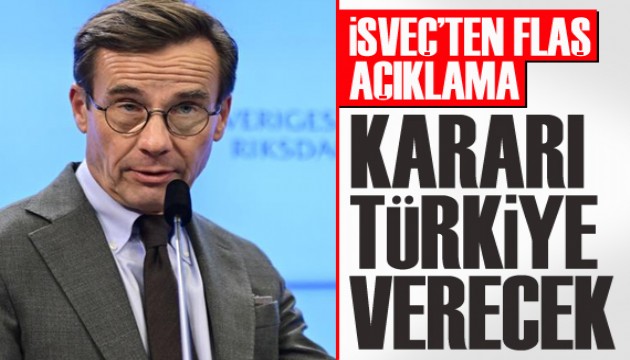 İsveç Başbakanı Ulf Kristersson: Kararı Türkiye verecek