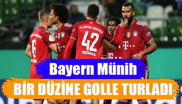 Bayern Münih, Bremer SV'yi 12-0 mağlup etti