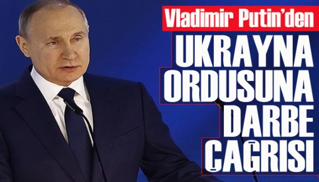 Rusya Devlet Başkanı Putin'den Ukrayna askerlerine 