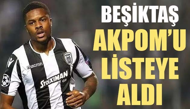 Beşiktaş, Chuba Akpom'u listeye aldı