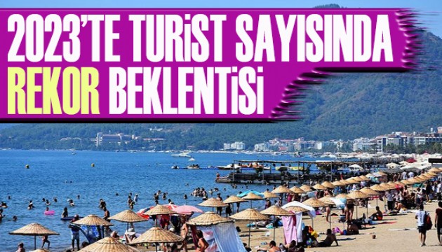 2023'te turist sayısında 