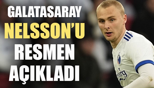 Galatasaray, Victor Enok Nelsson'u resmen açıkladı