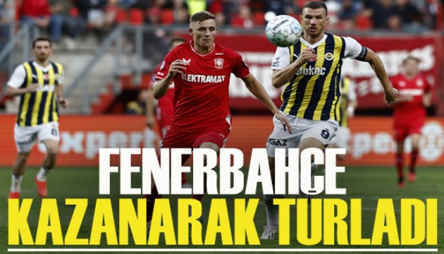 Fenerbahçe, kazanarak turladı