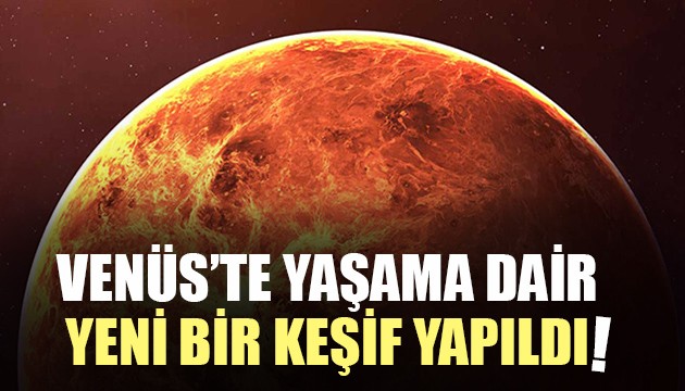 Venüs'te yaşama dair yeni bir keşif yapıldı!