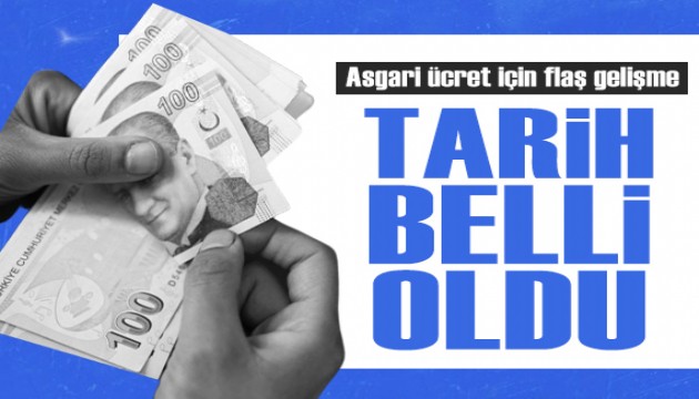 Asgari ücretin açıklanacağı tarih belli oldu!