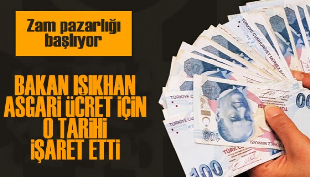 Bakan Işıkhan'dan asgari ücret açıklaması: O tarihi işaret etti!