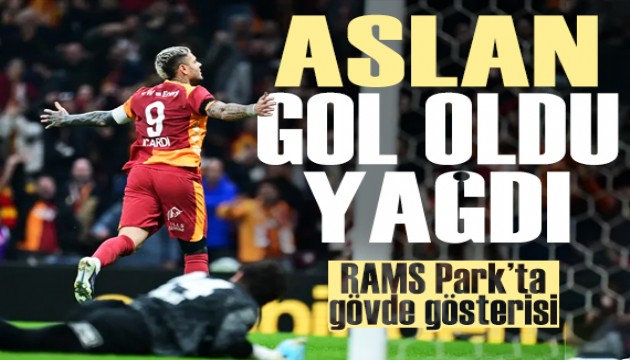 Aslan'dan gövde gösterisi