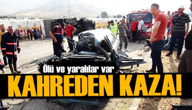 Mersin'de kahreden kaza! Ölüler ve yaralılar var