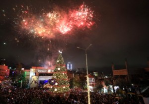 Filistin'de Noel kutlamaları erken başladı