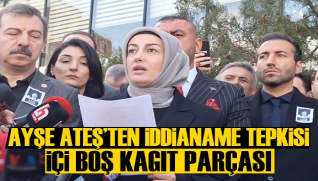 Sinan Ateş'in eşi Ayşe Ateş: İçi boş kağıt parçası